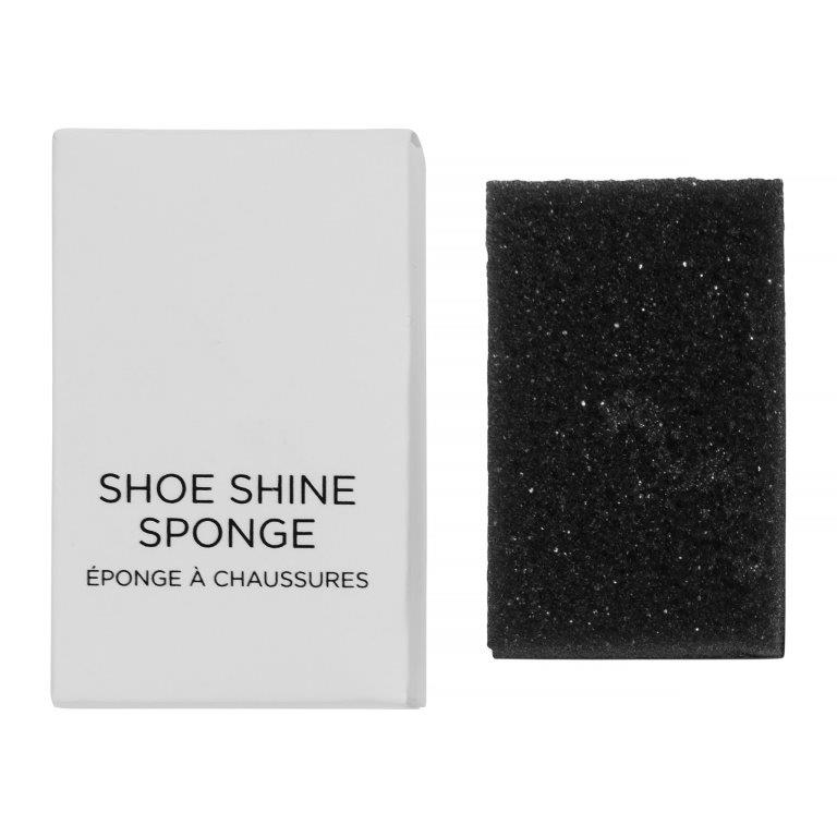 Shoe shine sponge - White Line. Silikonbehandlad för att ge skorna en glans
