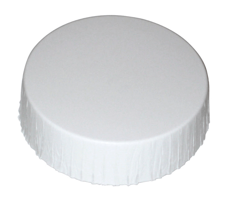 Glasskydd 60 mm, Matt Vit