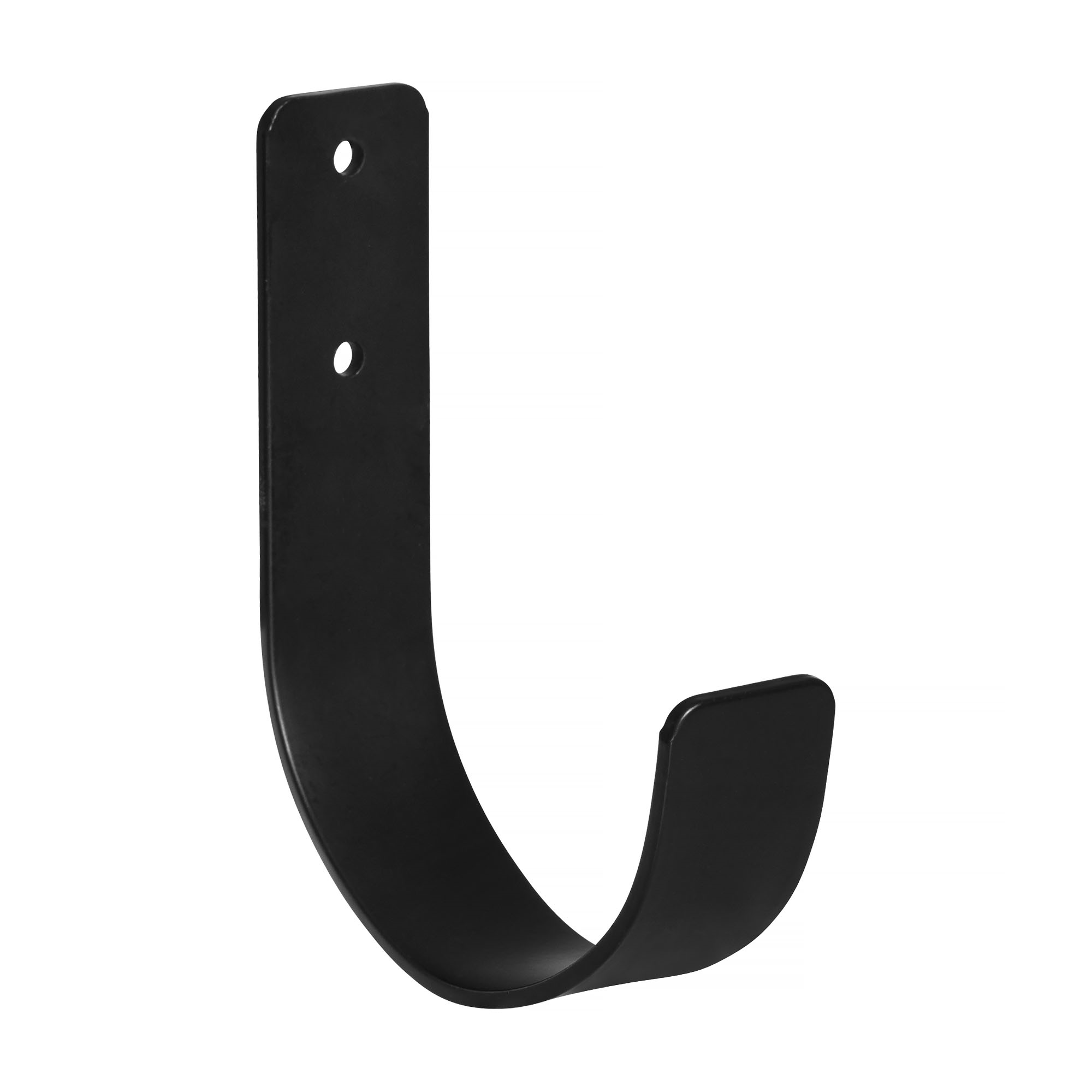 Wall hook for the Clever iron organizer, Powder coated matt black, metal