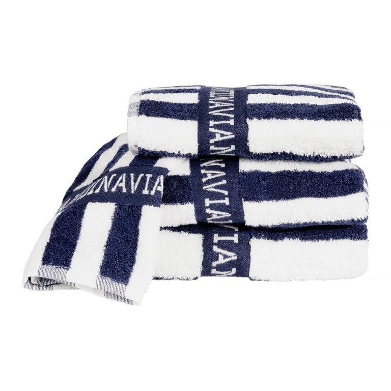 Towel Scandinavian Vintage 100x180 cm, 500 g Striped