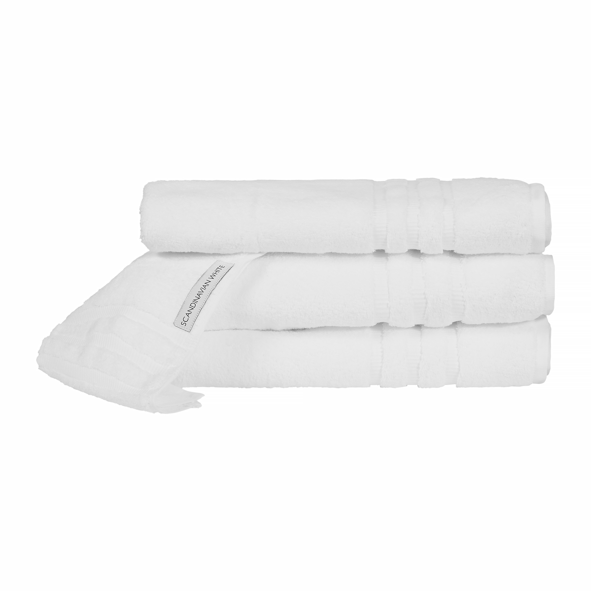 Towel Scandinavian White White 40x70 cm 600 g