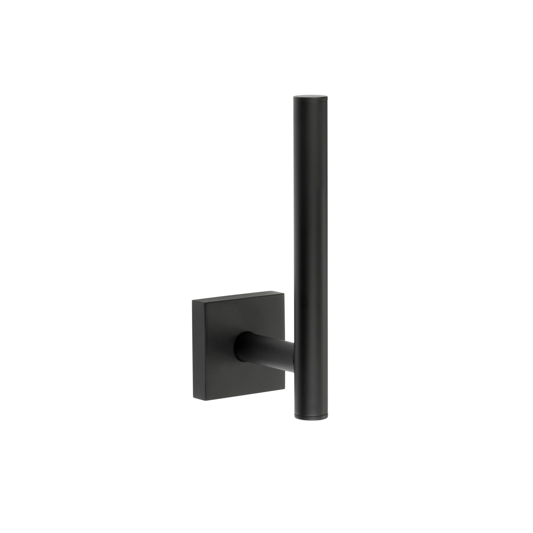 Toilet paper holder Smedbo standing,  Matte Black