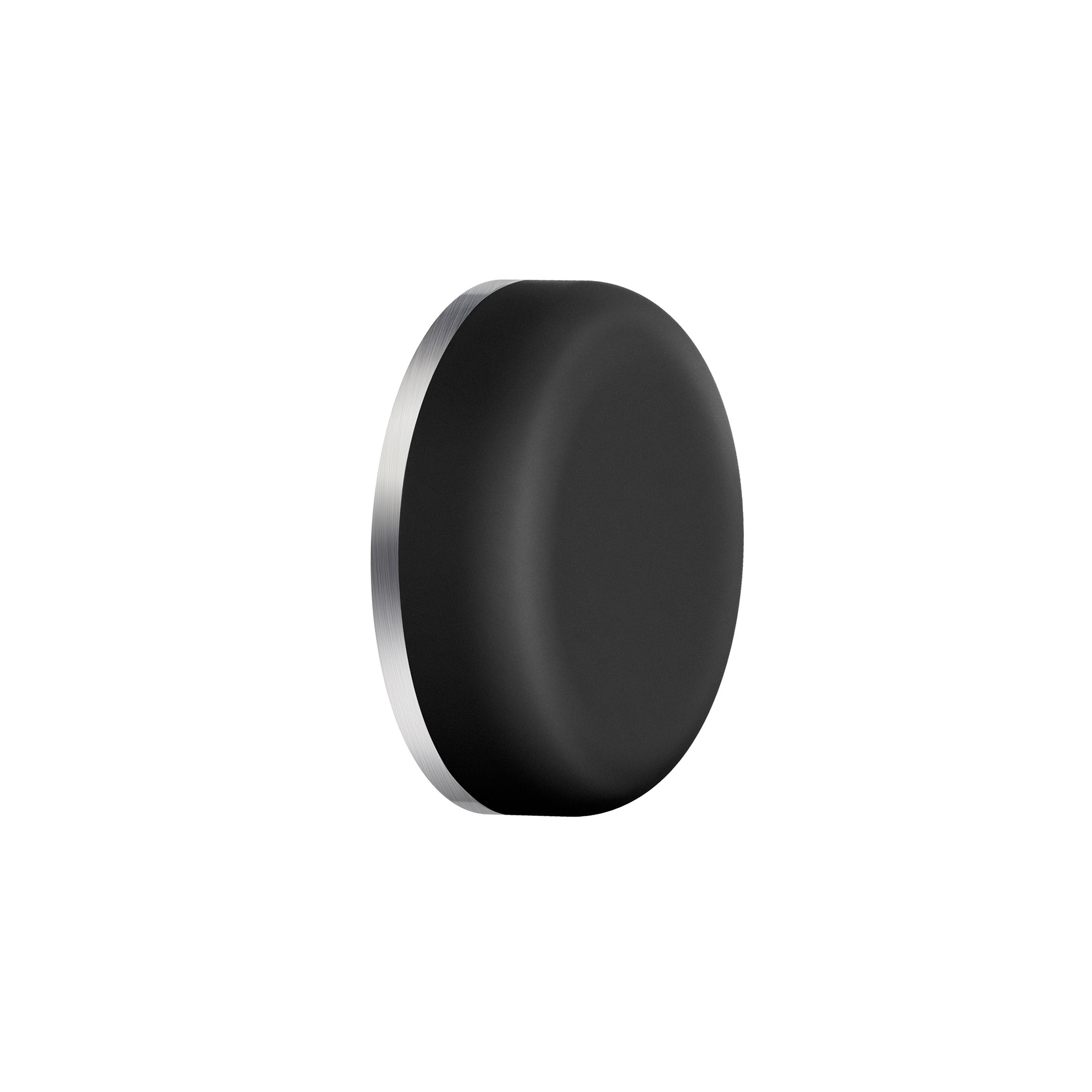 Door stop low BB self-adhesive, Black