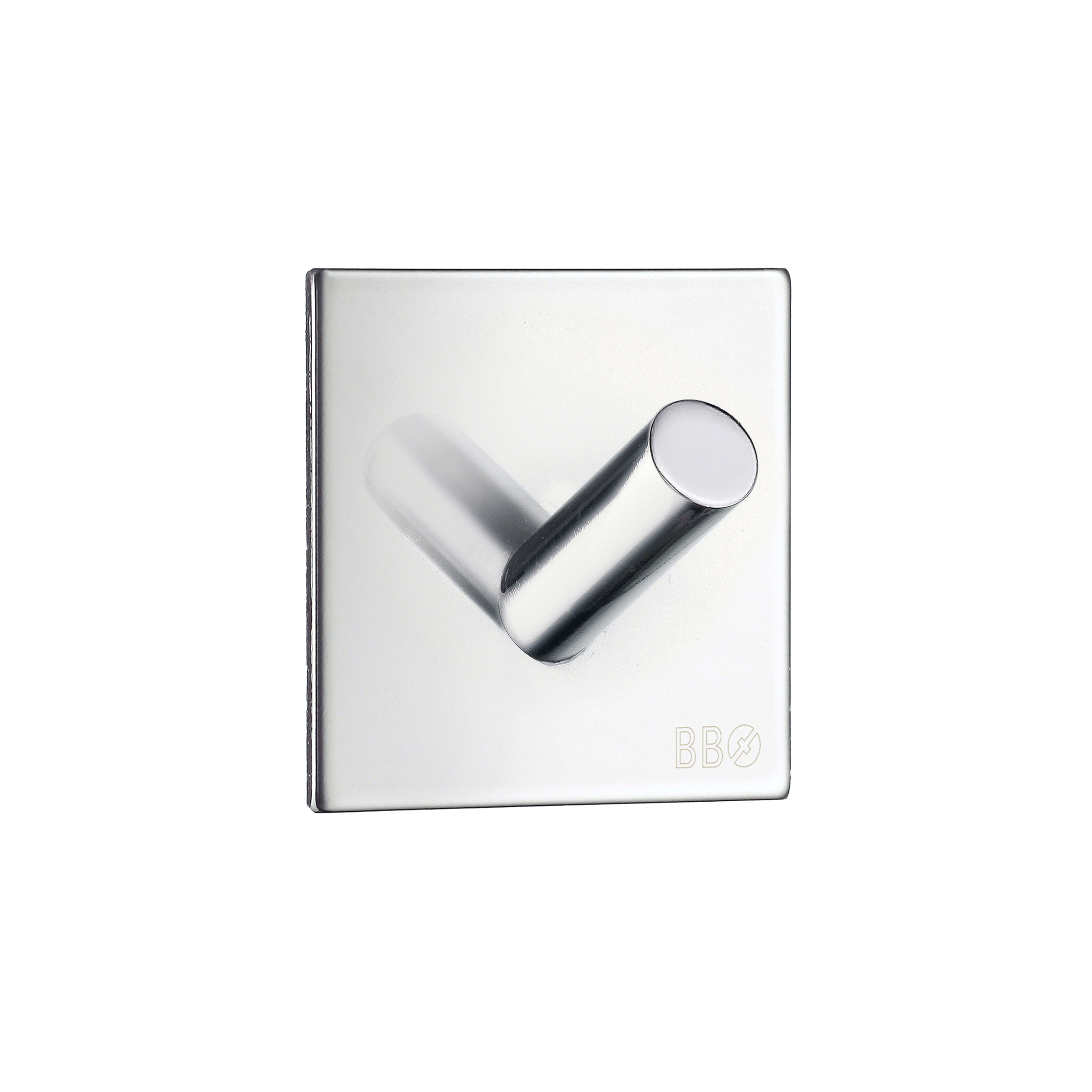 Towel hook BB single self-adhesive, Polished Chrome