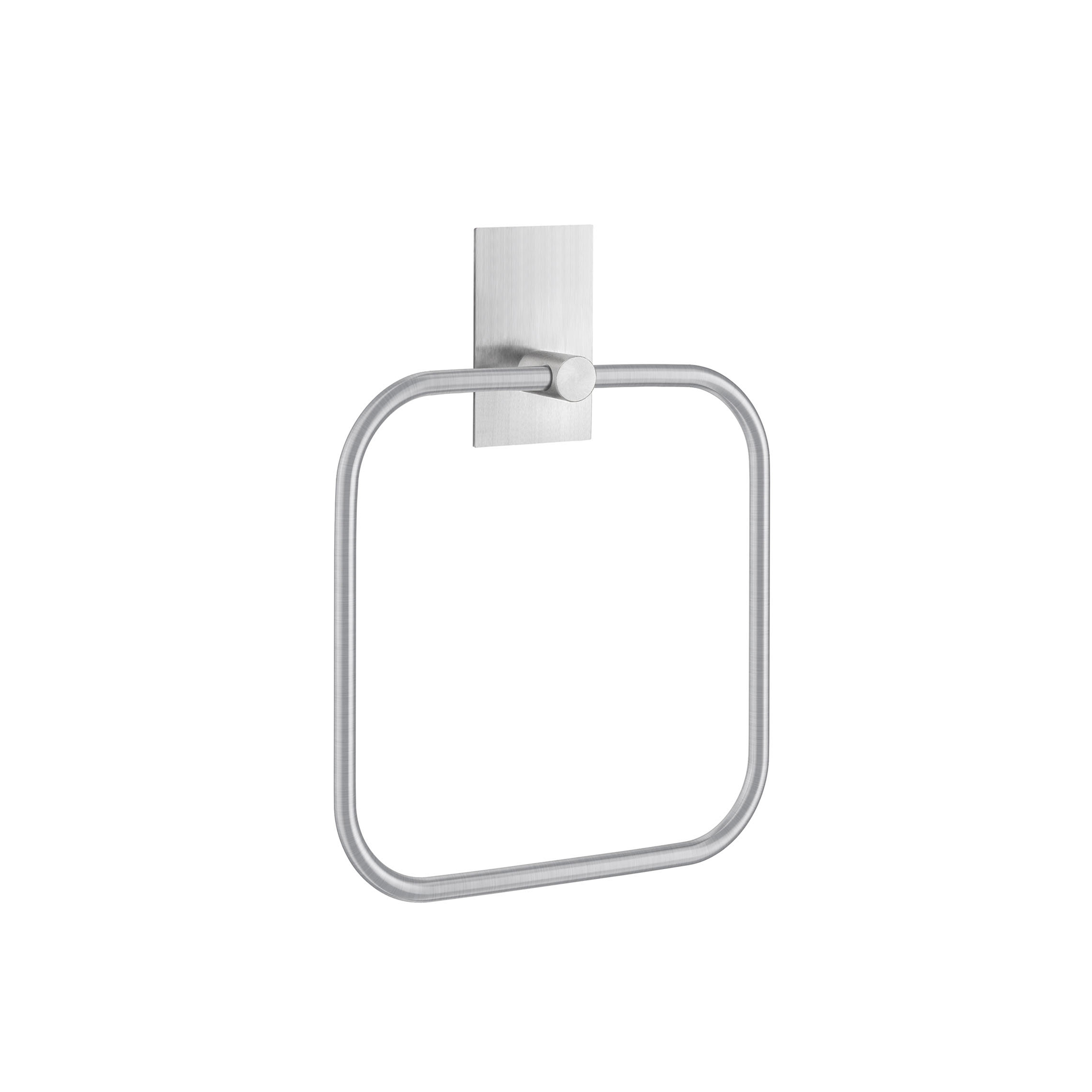 Towel ring BB self-adhesive, Brushed Steel