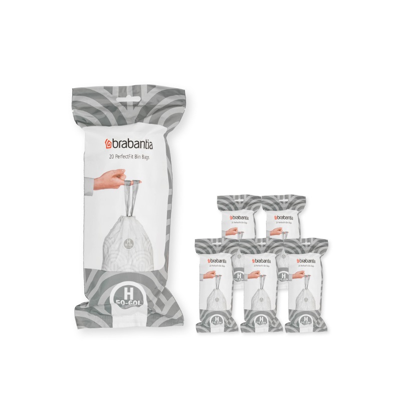 PerfectFit påse Brabantia 50-60 l, Kod H