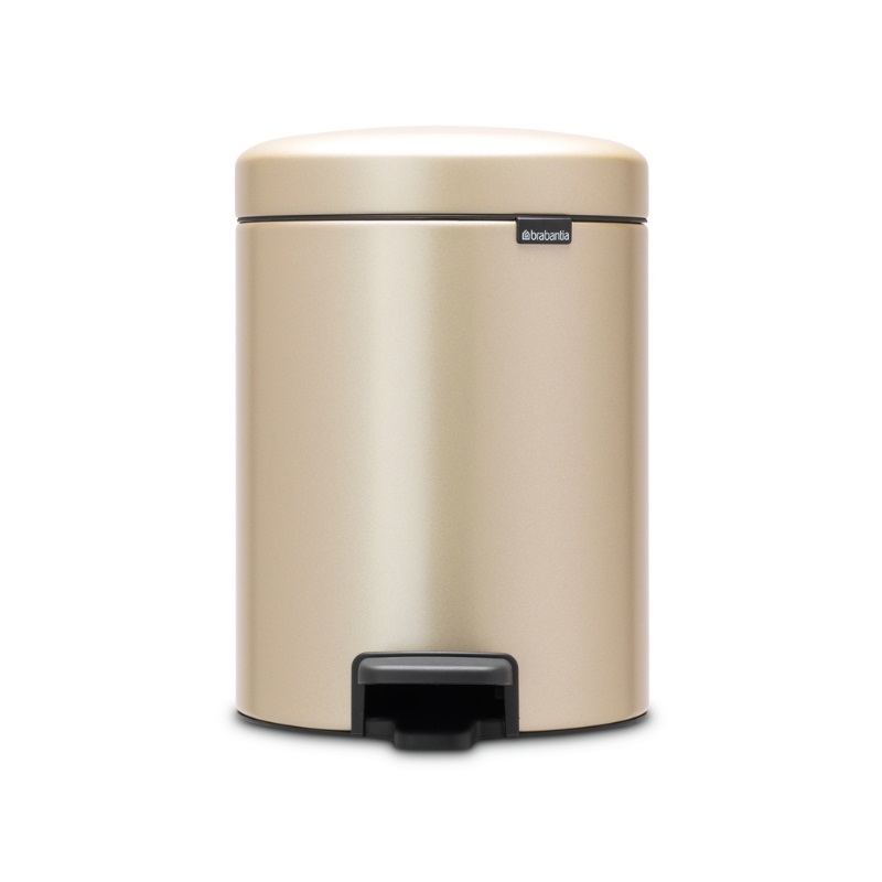 Pedal bin Brabantia 3 l, Metallic Gold