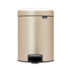 Pedal bin Brabantia 5 l, Metallic Gold