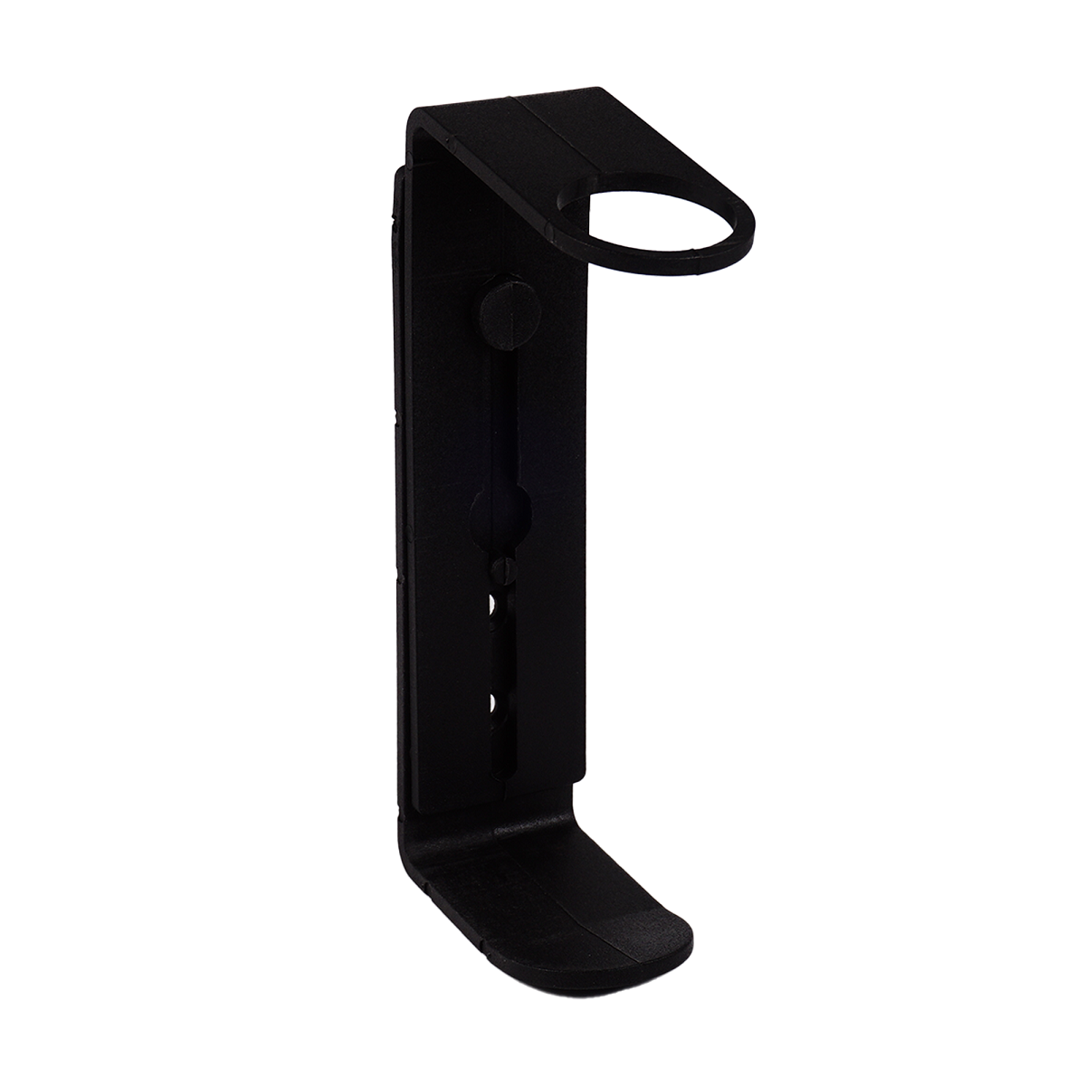 Wall bracket 300-550ml. Matt Black plastic