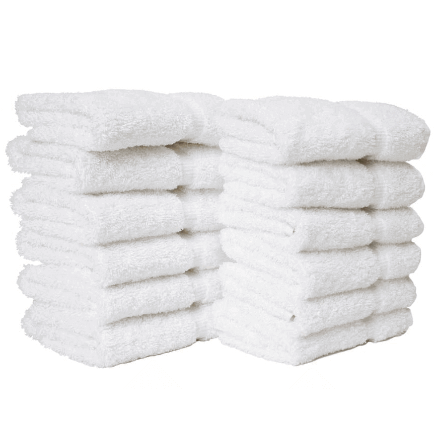 Wash cloth Selected by Bed & Bath 30x30 cm 600 g, White
