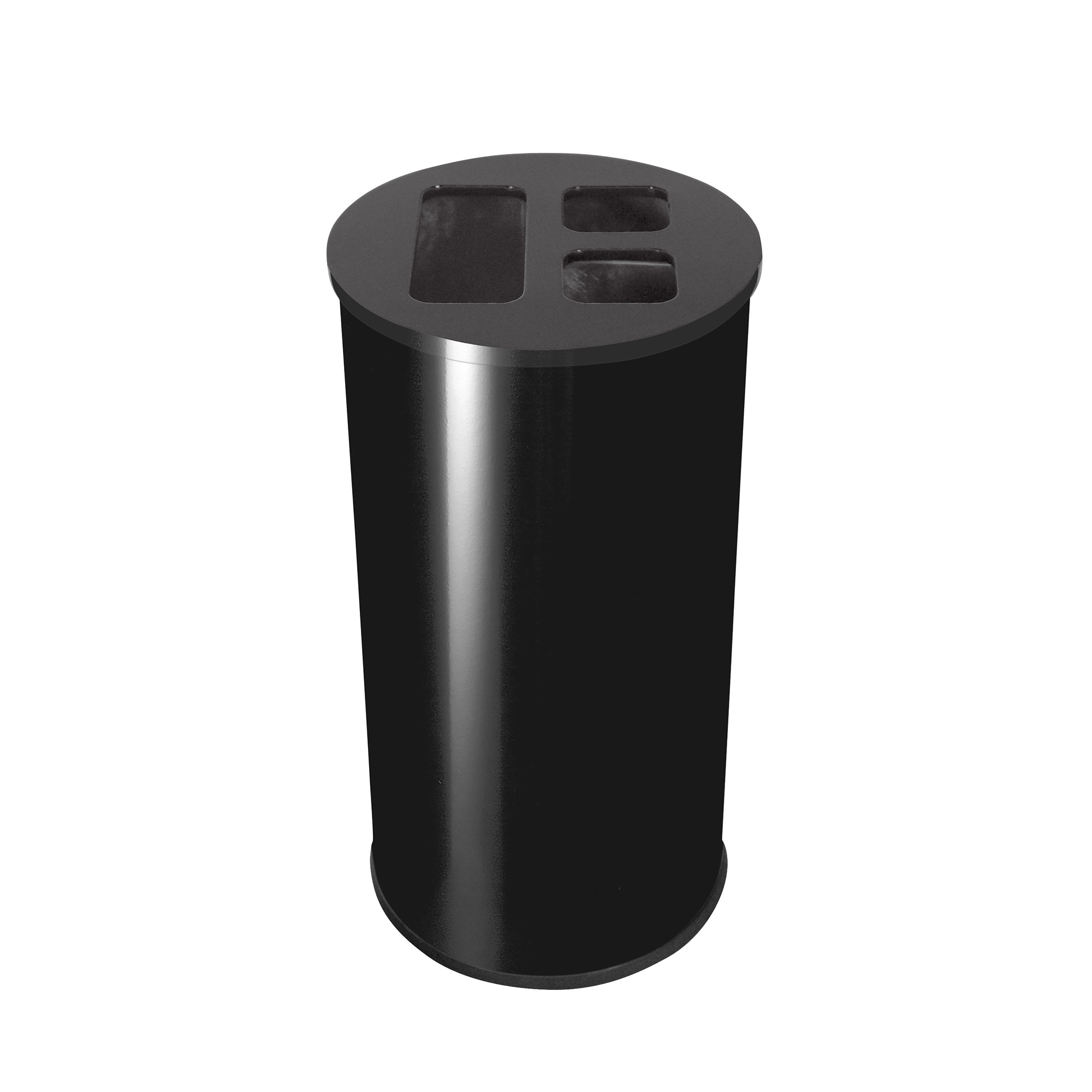 Waste bin waste management 60 l, Black