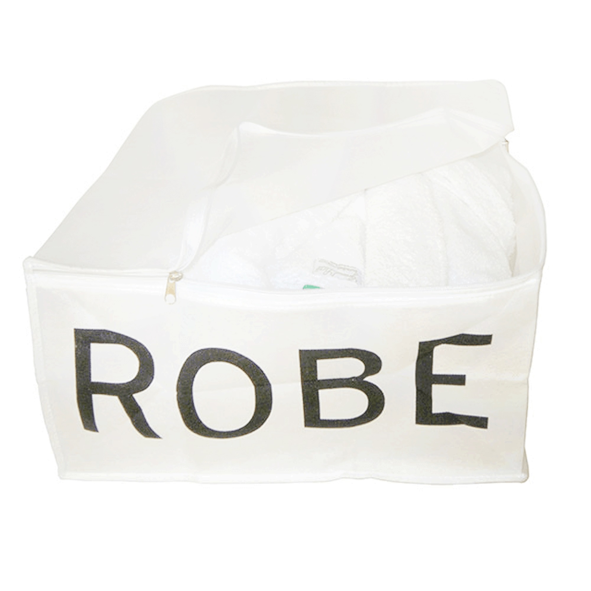 Bathrobe bag Non woven, White