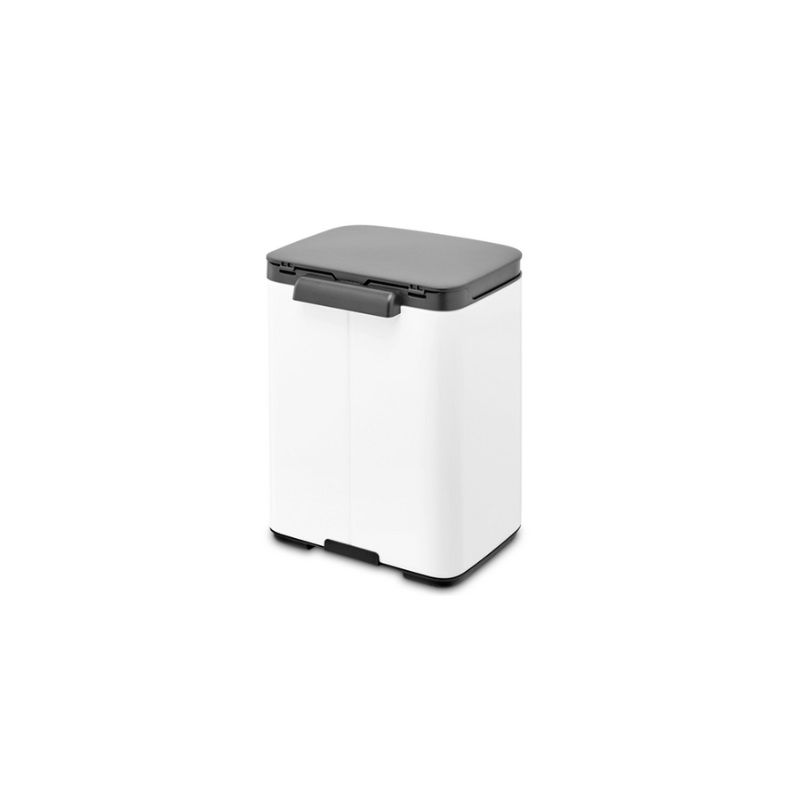 Waste bin Brabantia Bo 4 l, White. Wall mounted or free standing