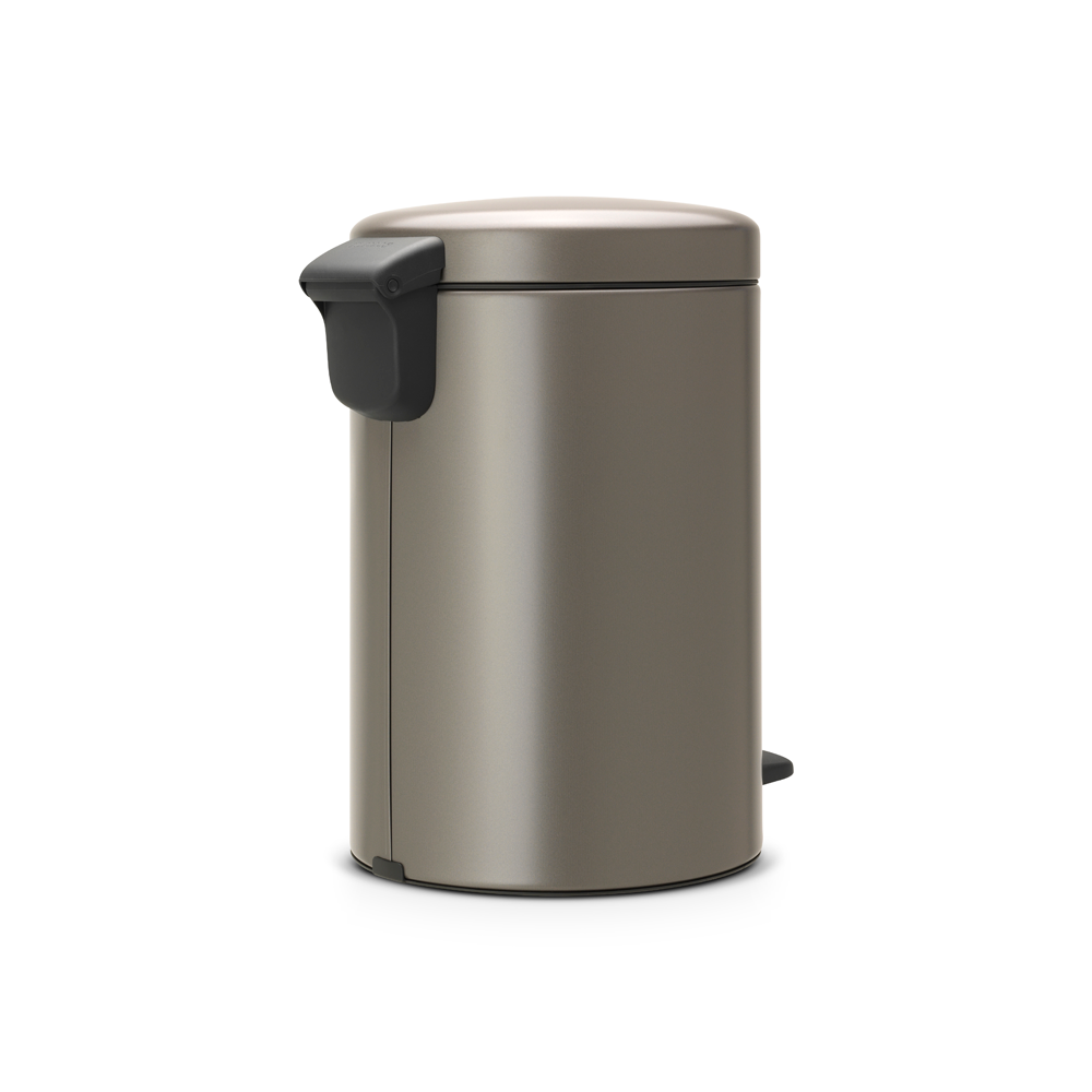 Pedal bin Brabantia Newicon 12 l, Platinum, fingerprint proof