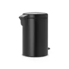 Pedalhink Brabantia Newicon 12 l, Matt Svart, fingerprint proof