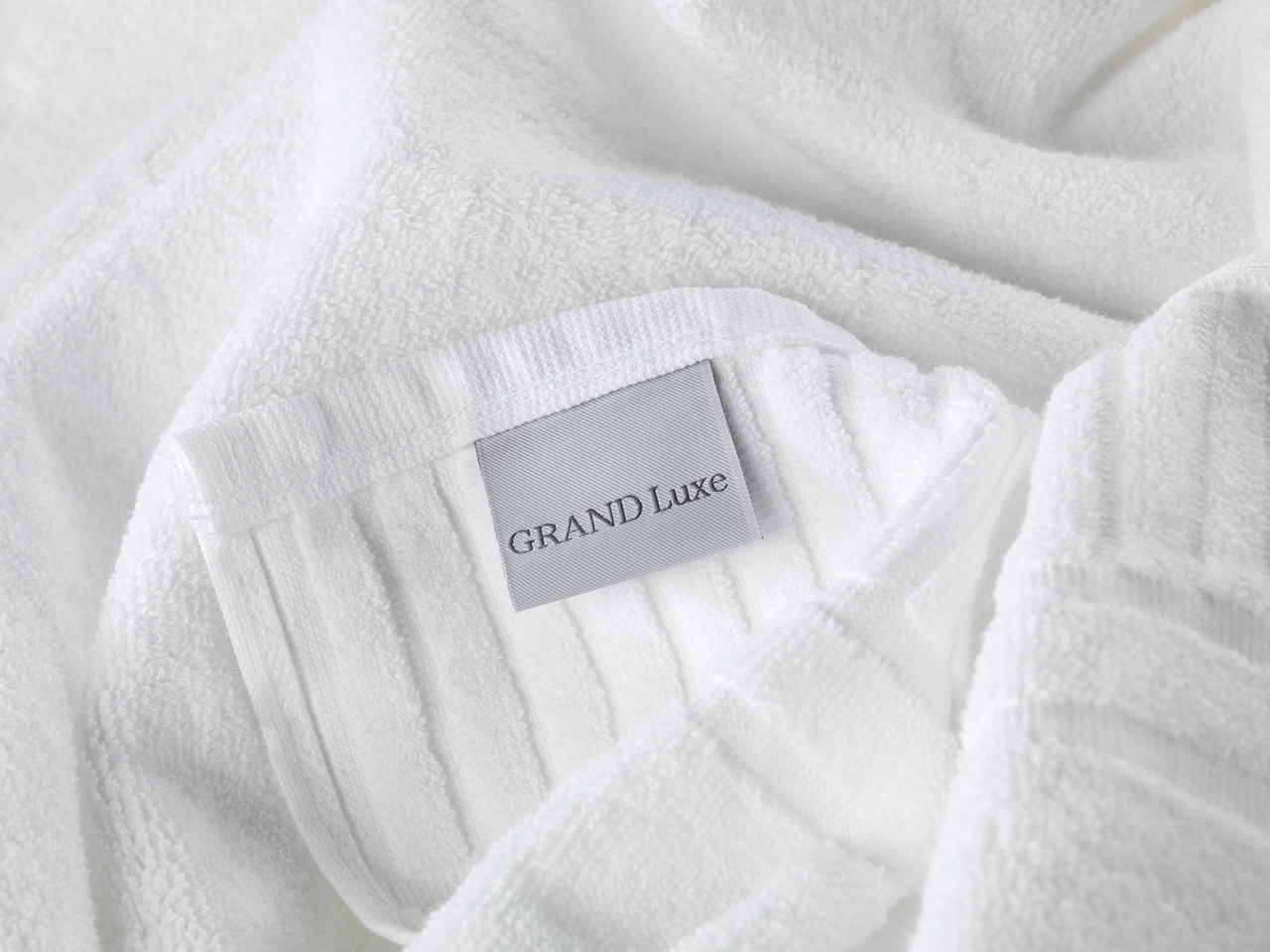 Handduk Grand Luxe70x140 cm 500 g, Vit