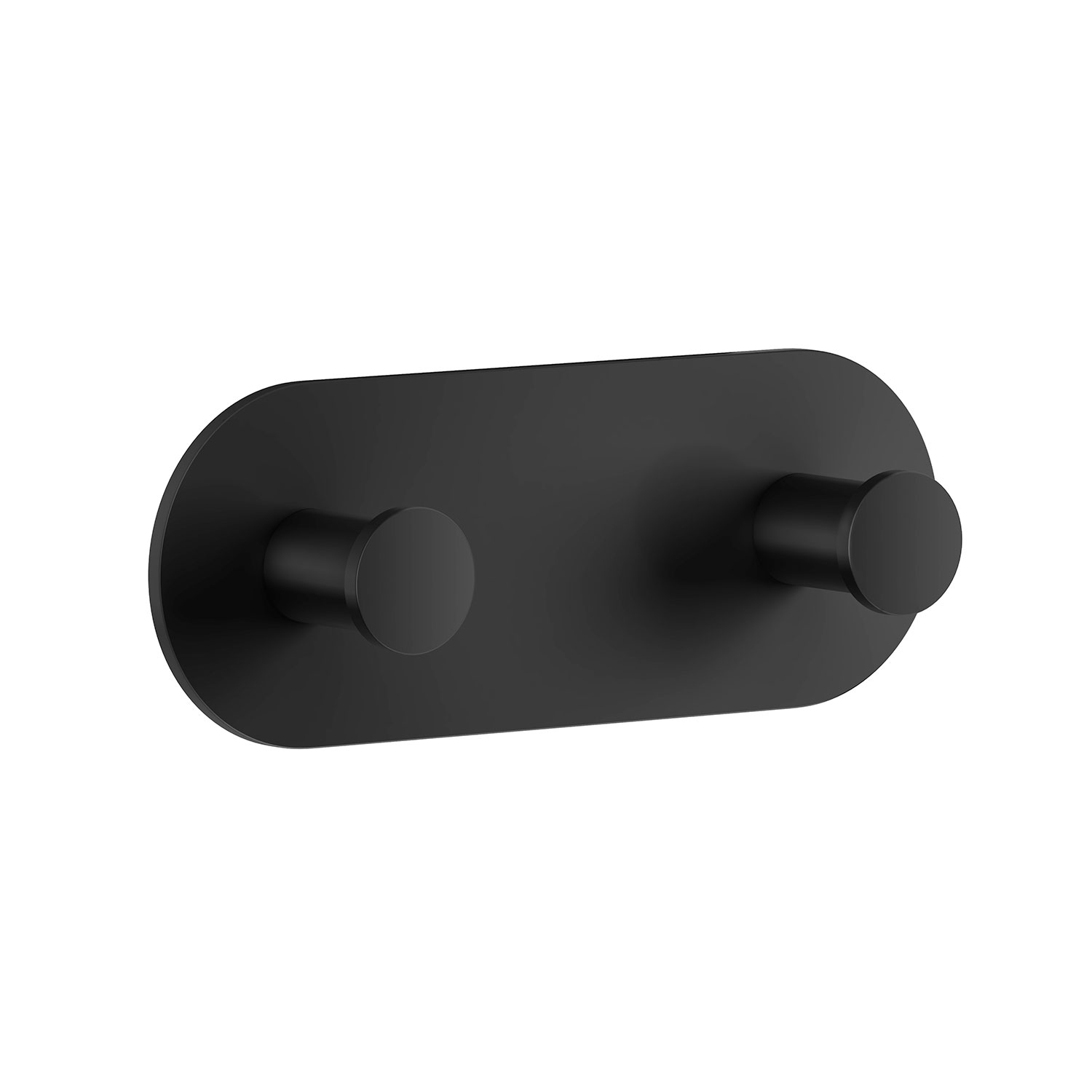 Towel hook double Smedbo, matt black