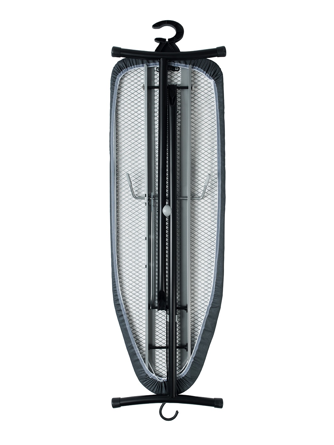 Strykbräda med hållare för strykjärn