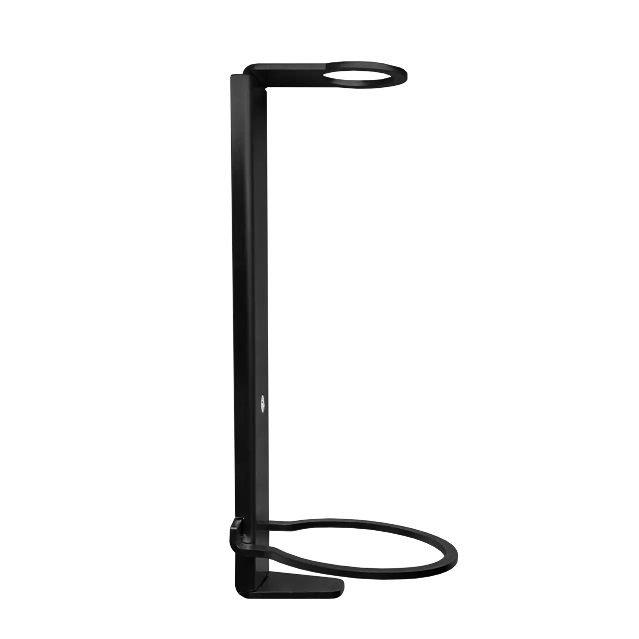 Vägghållare låsbar 300ml. Matt Svart stål