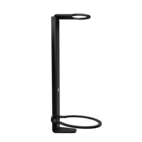 Vägghållare låsbar 300ml. Matt Svart stål