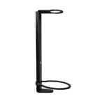 Vägghållare låsbar 300ml. Matt Svart stål