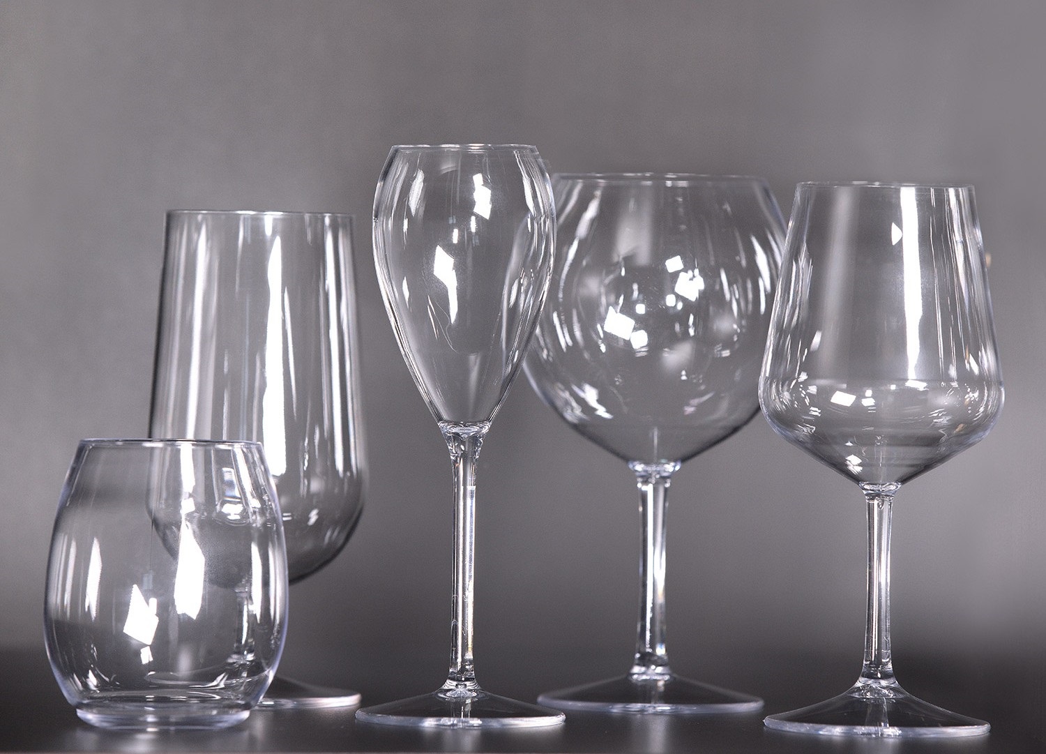 Beer glass PET 50 cl, heat-resistant