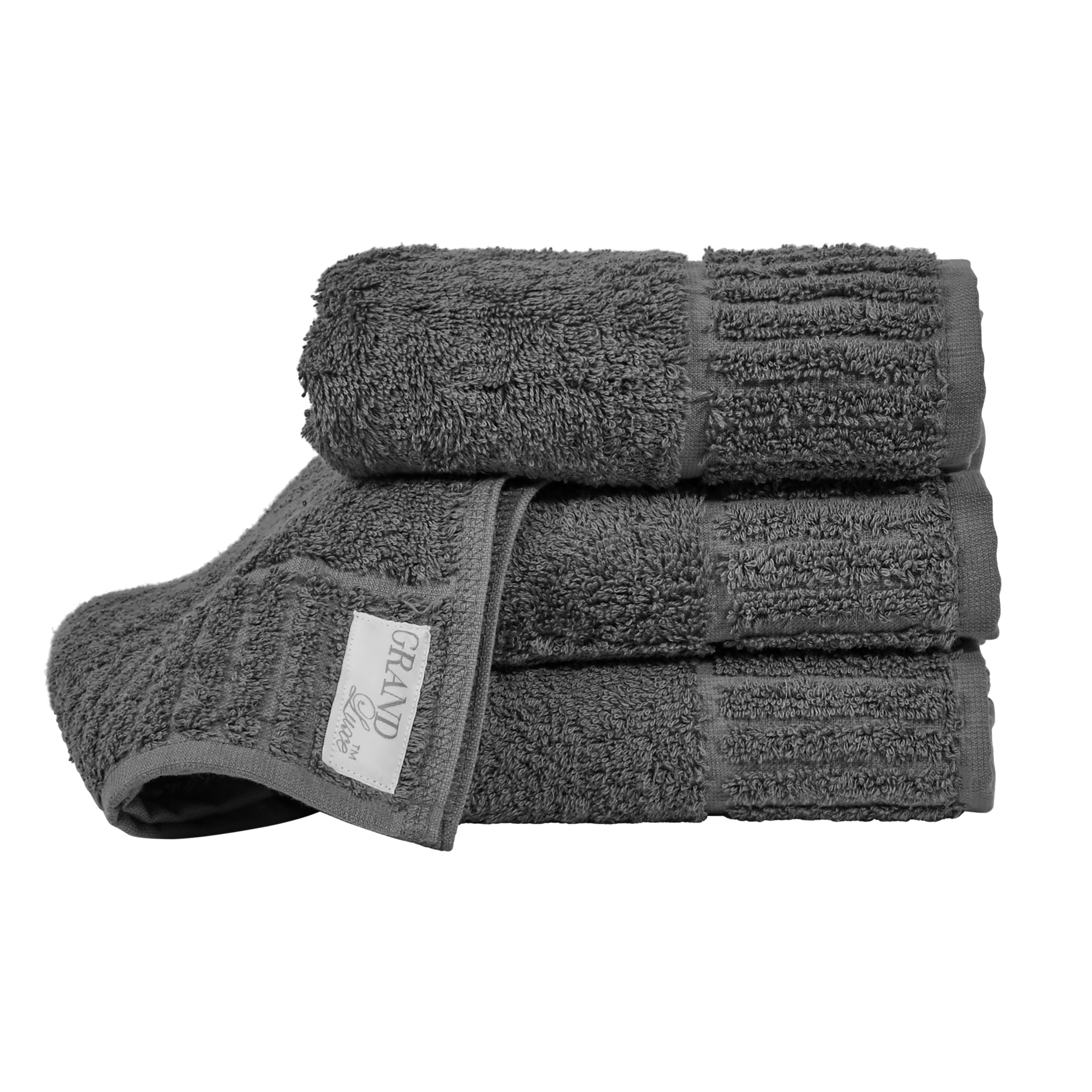 Towel Grand Luxe Kashmir Gray 50x70 cm 500 g